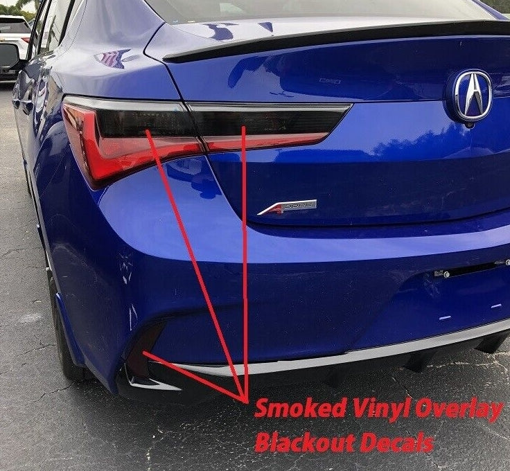 19-22 ILX Rear Tint Blackout Package