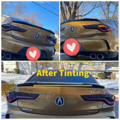 21+ TLX Rear Tint Blackout Package - ZSPerformance